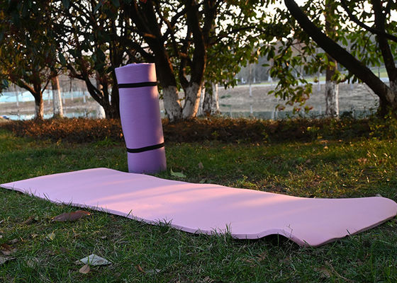 Extra Thick Pink Exercise Yoga Mat - Customizable Colors Available for a Personalized Touch to Your Fitness Routine